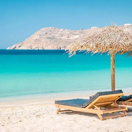 Authentic Seaview Luxury Pool - Agrari Villa Mykonos Town